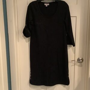 J. Jill Black Pima Cotton Top